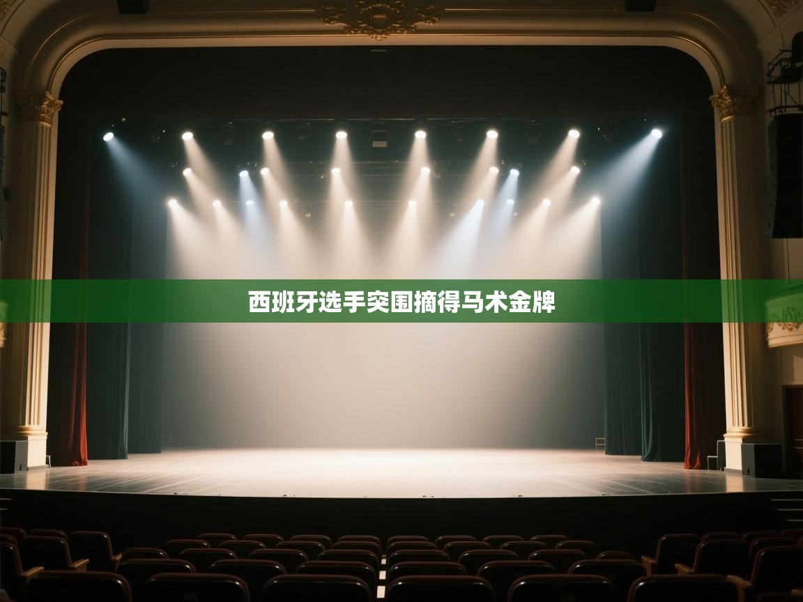 问鼎娱乐官方网站-西班牙选手突围摘得马术金牌  第1张